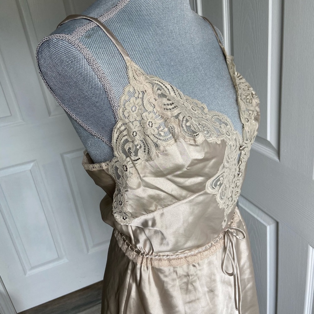 SOLD VINTAGE DIOR Lingerie Romper lace Slip - Picture 7 of 10